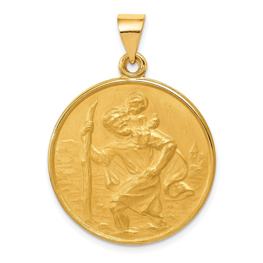 Gold St. Christopher Pendants