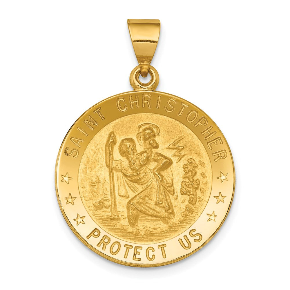 Gold St. Christopher Pendants