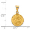 Gold Our Lady of Perpetual Help Pendants