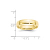 Comfort Fit Lightweight Band — 5 mm