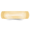 Comfort Fit Lightweight Band — 6 mm