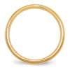 10k Yellow Gold 5mm Double Milgrain Comfort Fit Wedding Band Size 11