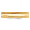 10k Yellow Gold 5mm Double Milgrain Comfort Fit Wedding Band Size 11