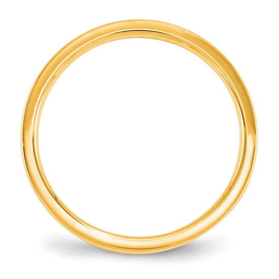 Standard Flat Comfort Fit Band — 2.5 mm