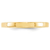 Standard Flat Comfort Fit Band — 2.5 mm