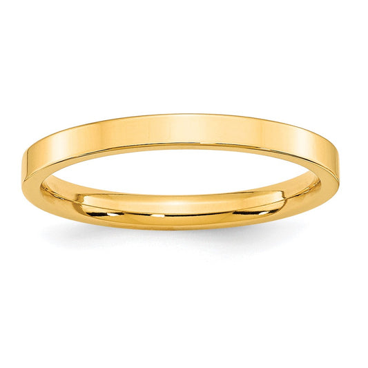 Standard Flat Comfort Fit Band — 2.5 mm