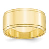 Flat with Step-Down Edge Band — 10 mm
