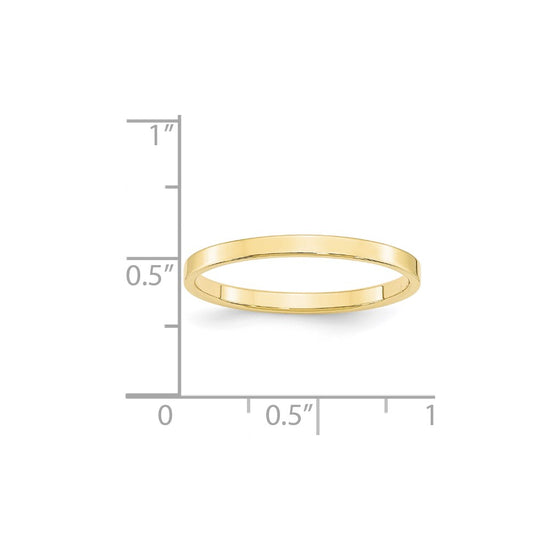 Lightweight Flat Band — 2 mm