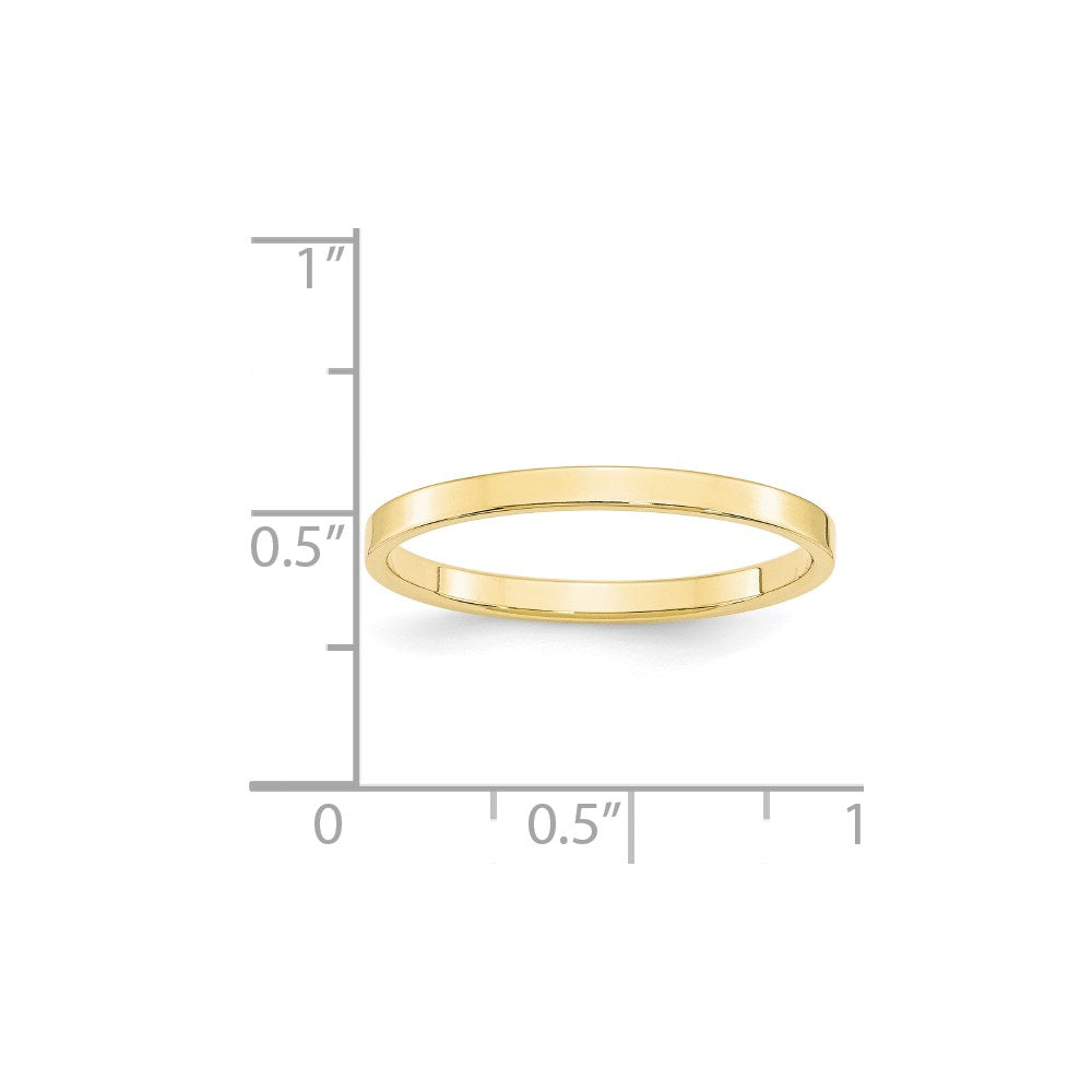 Lightweight Flat Band — 2 mm