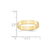 Lightweight Flat Band — 4 mm
