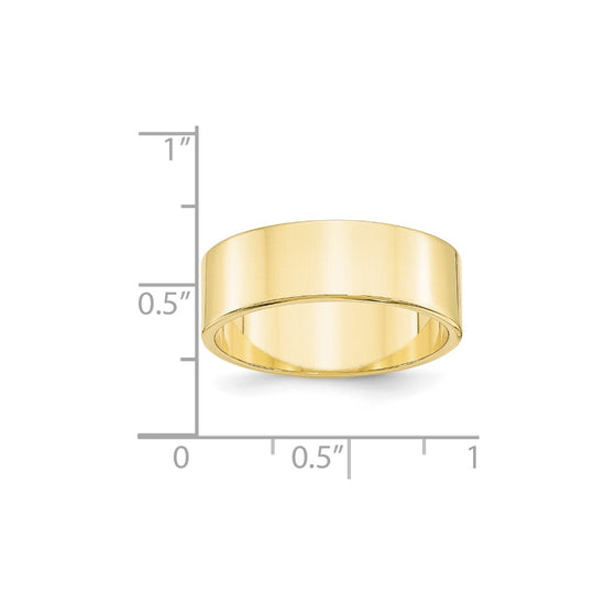 Lightweight Flat Band — 7 mm
