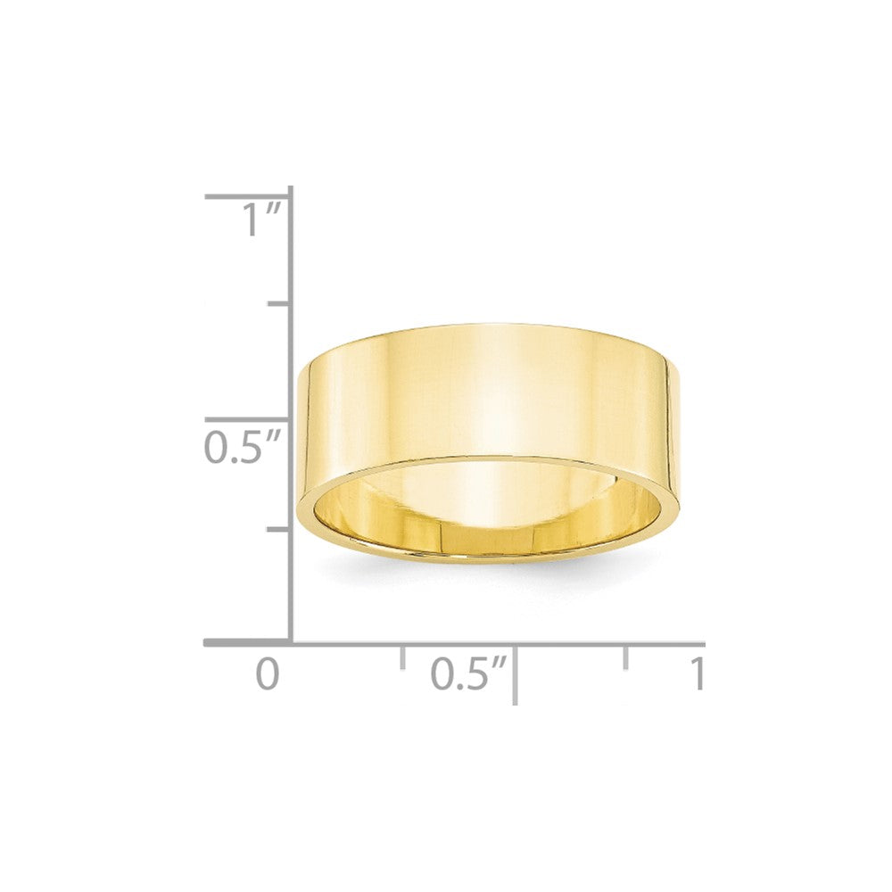 Lightweight Flat Band — 8 mm