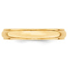 Half Round with Edge Band — 4 mm