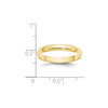 Half Round Lightweight Band — 3 mm