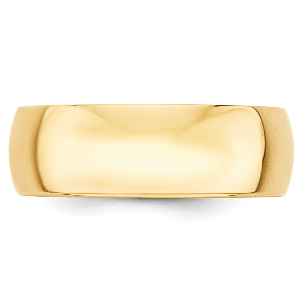 Half Round Lightweight Band — 7 mm