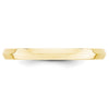 Knife Edge Comfort Fit Band — 2.5 mm