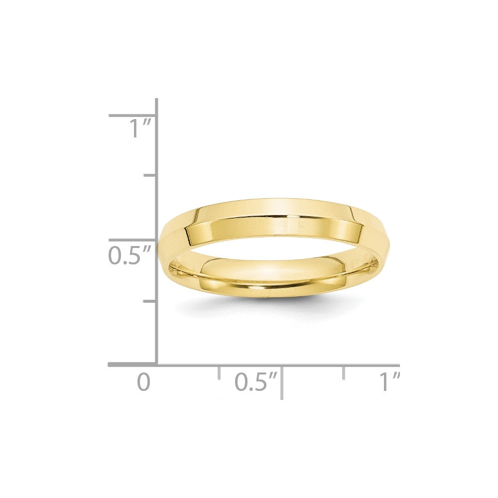 Knife Edge Comfort Fit Band — 4 mm