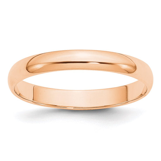 Half Round Lightweight Band — 3 mm