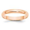 Half Round Lightweight Band — 3 mm