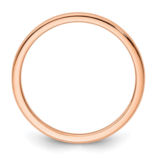 1.2mm Half Round Stackable Band
