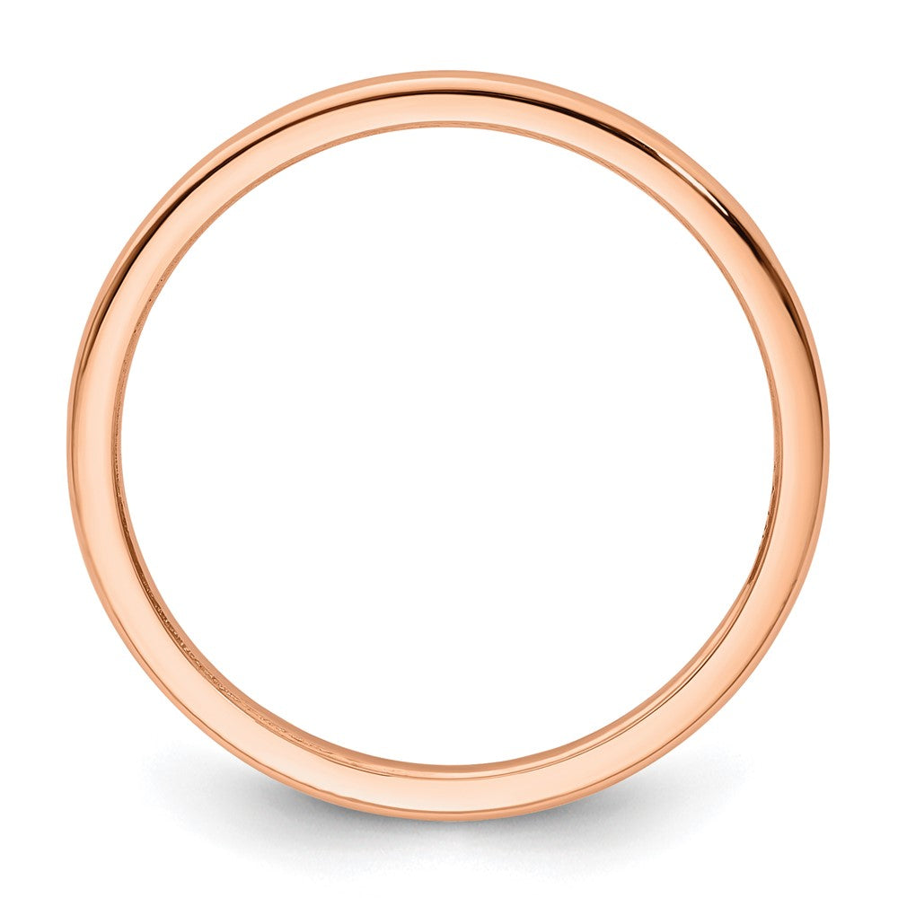 1.2mm Half Round Stackable Band