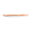 1.2mm Half Round Stackable Band