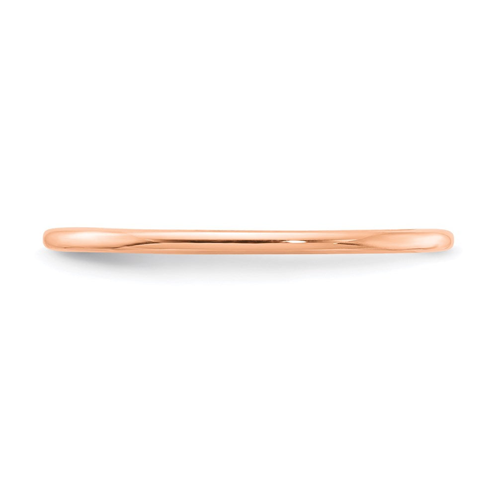 1.2mm Half Round Stackable Band