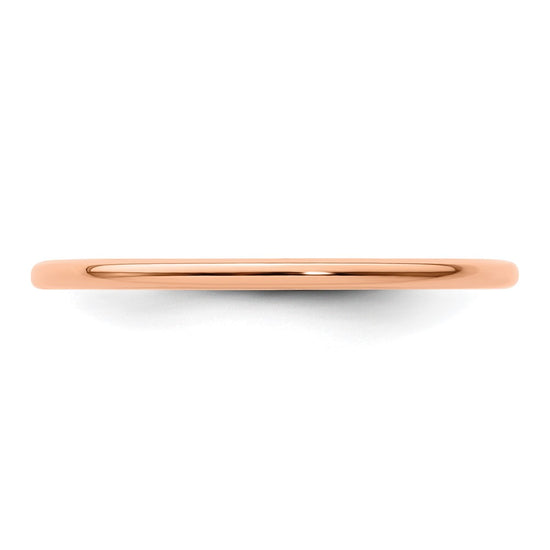 1.2mm Half Round Stackable Band