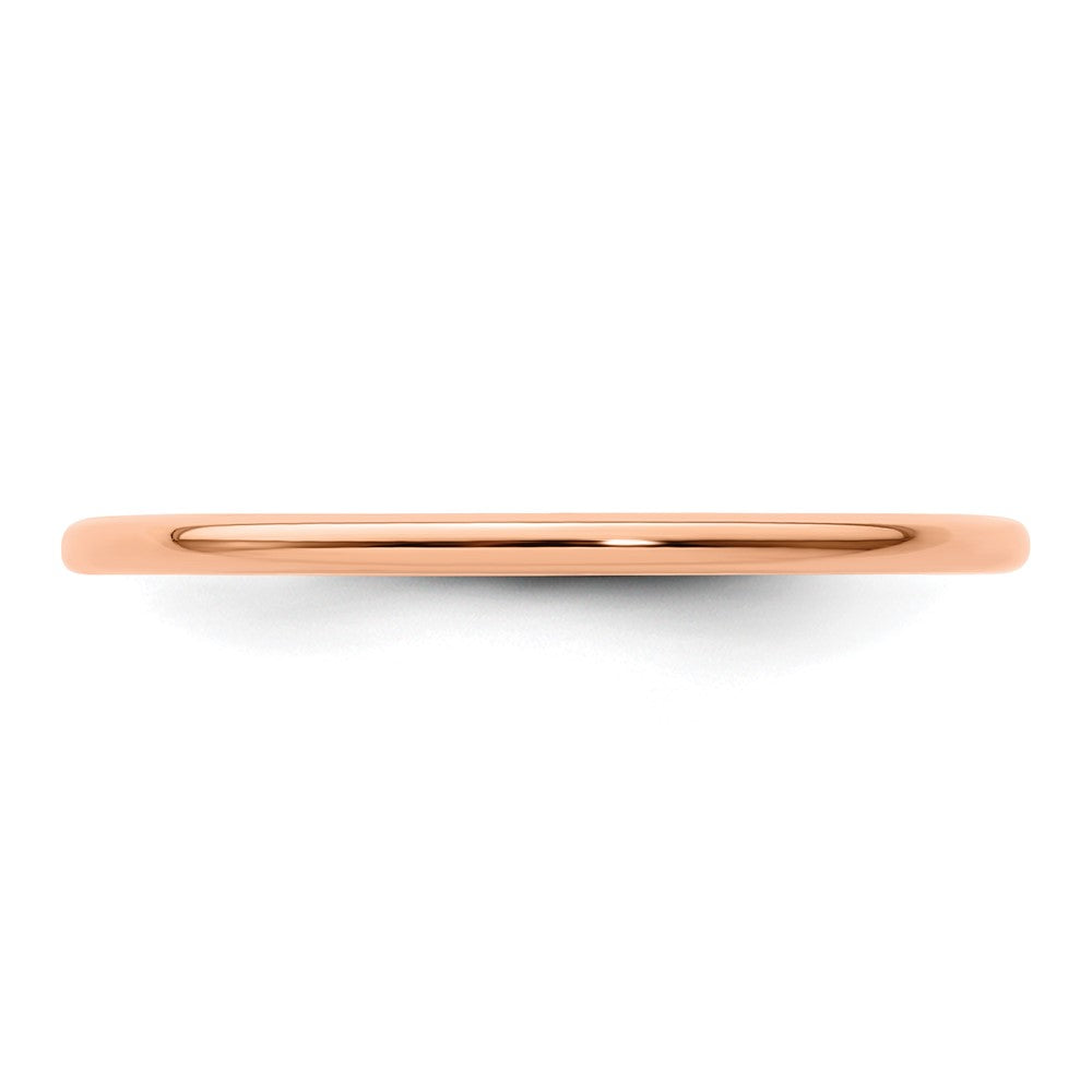 1.2mm Half Round Stackable Band