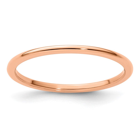 1.2mm Half Round Stackable Band