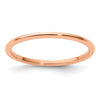 1.2mm Half Round Stackable Band