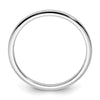 1.2mm Half Round Stackable Band