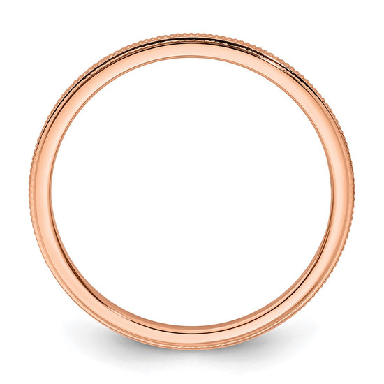 Milgrain Stackable Band