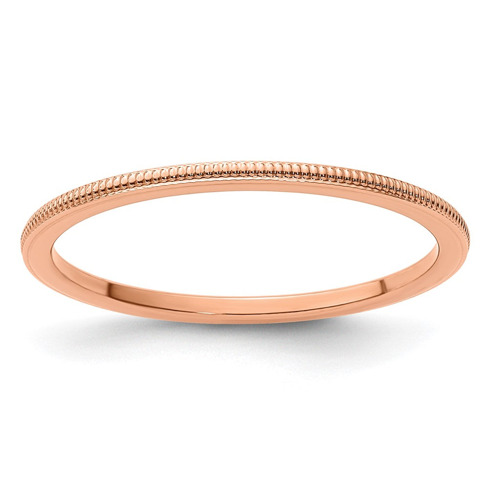 Milgrain Stackable Band