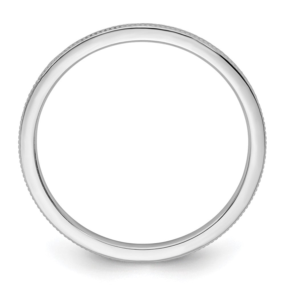 Milgrain Stackable Band