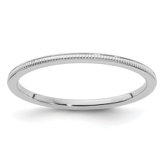 Milgrain Stackable Band