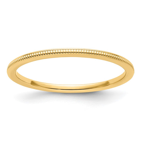 Milgrain Stackable Band