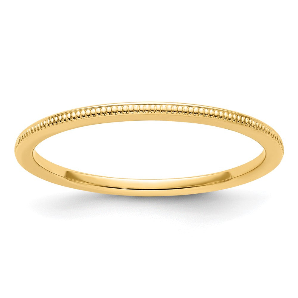 Milgrain Stackable Band