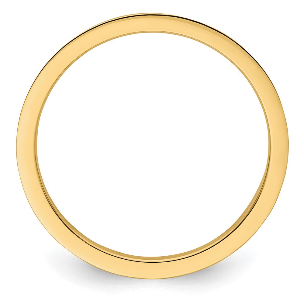 1.2mm Criss-Cross Pattern Stackable Band