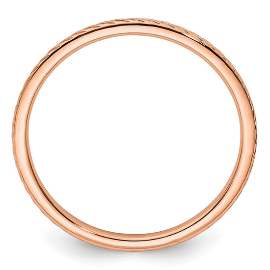 1.2mm Twisted Wire Pattern Stackable Band