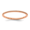 1.2mm Twisted Wire Pattern Stackable Band