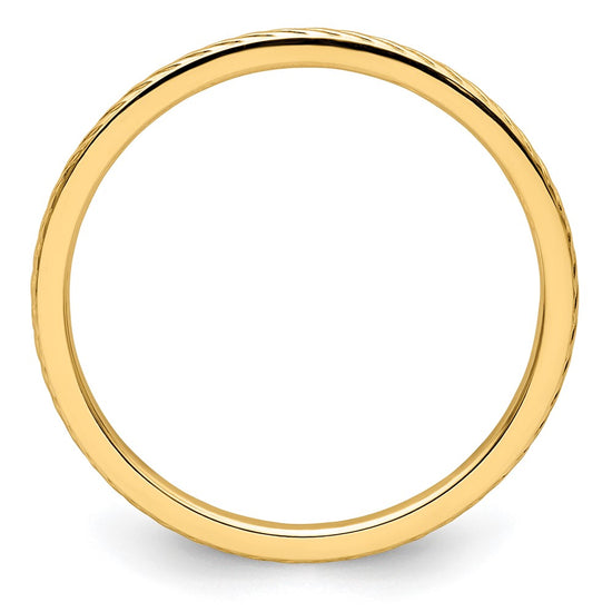 1.2mm Twisted Wire Pattern Stackable Band