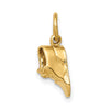 14k  3-D Single Baby Shoe Charm