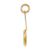 14k 3-D Frying Pan with White and Yellow Enameled Egg Charm