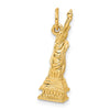 14k 3-D Statue Of Liberty Charm