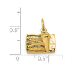 14K 3-D Sardine Can Charm