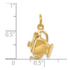 14k 3-D Tea Pot Lid Opens Charm