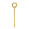 Gold Polished Birth Certificate Pendants