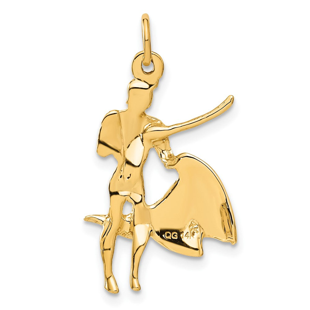 14k Matador Charm