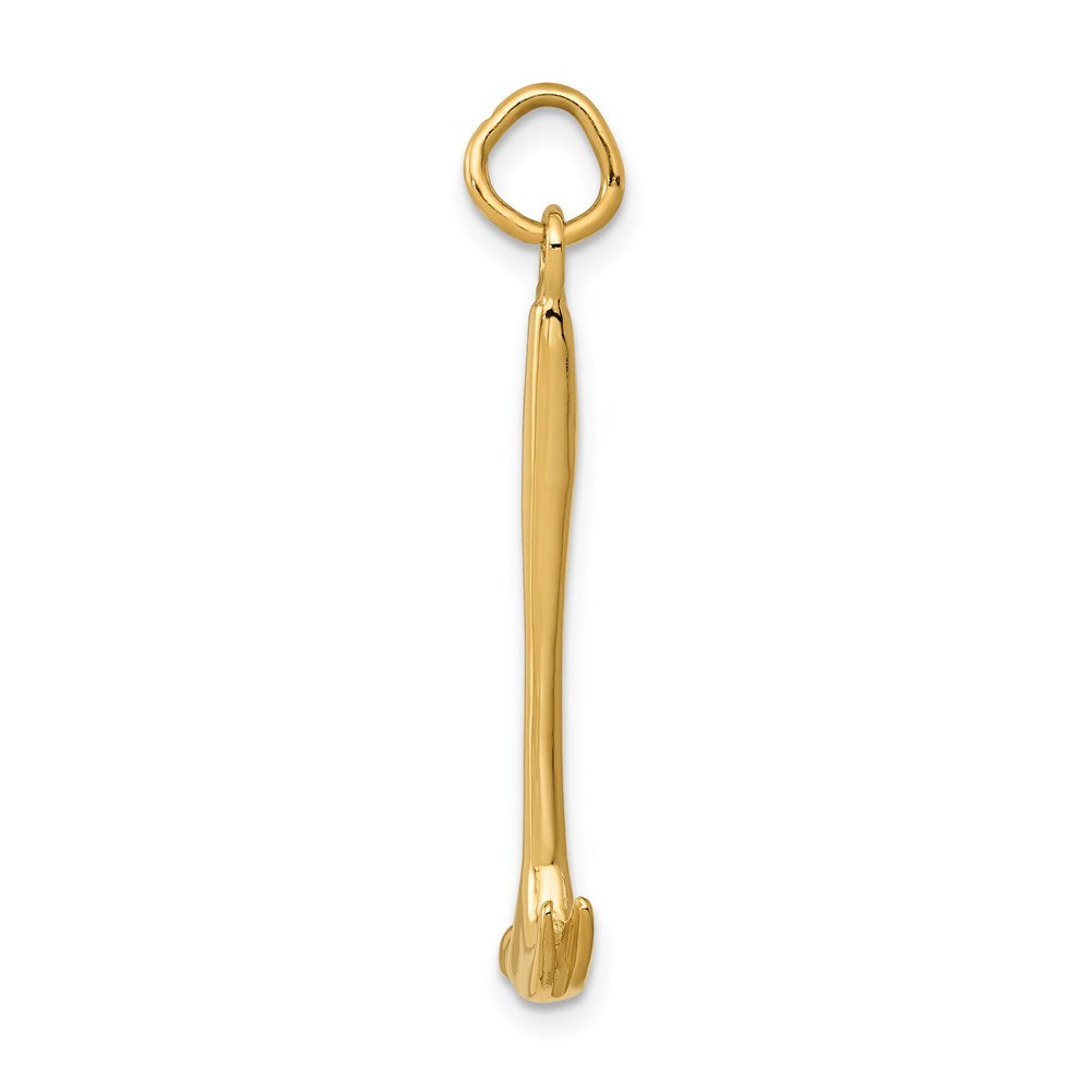 Gold Polished Tool Pendants